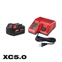 M18 18V Lithium-Ion XC Kit with 5.0Ah Battery
