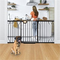 Baby Gate, 57-66' Wide, 30.5' Tall, Black