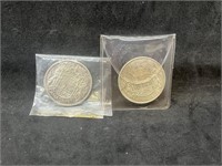 1953-53 Silver Canadian Half Dollar 50 cents