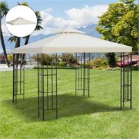 USED-Square Gazebo Canopy Top Cover