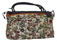 Large Cotton Floral Tapestry Tote Bag