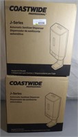 2 Boxes Coastwide J Series Automatic Dispenser