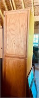 tall wooden kitchen cabinet solid wood handmade