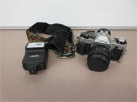 Canon AE-1 Camera w/ Flash