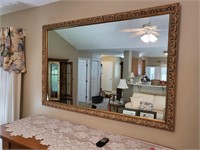 Large Framed Wall Mirror