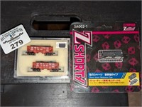 Z scale train cars