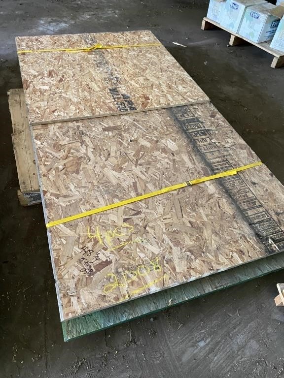 4 full pcs t&g osb.