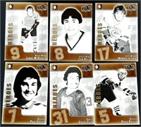 6 cartes de hockey HEROES dont Paul Coffey et +