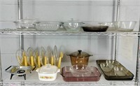 Large Lot Visionware, Pyrex And More