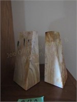 Marble Book Ends