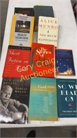 10 books, The Great Gatsby, God stories, etc