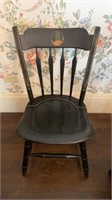 Antique 1920s side chair, with the Thomas