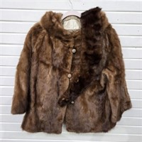 Ruth's Mink Jacket with a Mink Collar