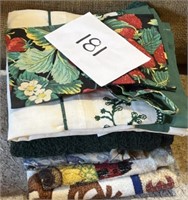 Mixed lot; kitchen hand towels and more