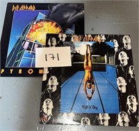 (2) Def Leppard albums; see pics for titles