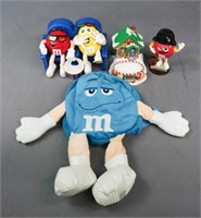 M&M's Dispensers & Backpack