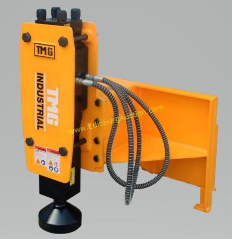 NEW  TMG-PD700S Post Driver Hydraulic SS 8"