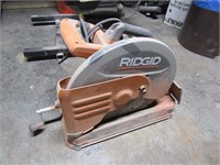 ridgid cut off saw (works)