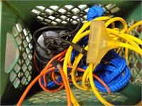 extension cords and tow ropes