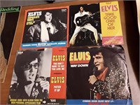 4 ELVIS PRESSLEY ORIGINAL 45s