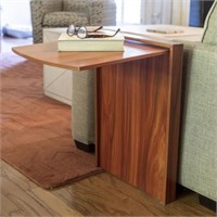 New Accent Walnut Folding Side Table