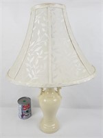 Lampe en vase amphore + abajour vintage