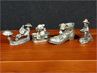 HALLMARK PEWTER FIGURINES