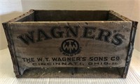 W. T. Wagners Sons Co. Cincinati Ohio wood crate