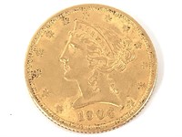 1906 $5 Gold Half Eagle