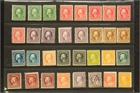 US Stamps Washington-Franklin Mint Accumulation on