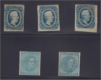 US Stamps Confederate States Stamps accumulation o
