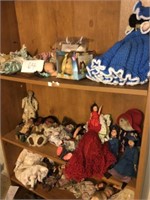Large Collection of Dolls