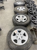 4 16" Jeep Wheels w/Tires var sizes & Brands