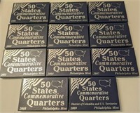 1999 - 2009 50 States Commemorative Quarters Phila