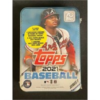 2021 Topps Baseball Sealed Tin