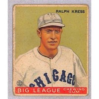 1933 Goudey Ralph Kress