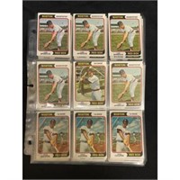 (33) 1974 Topps Red Sox Stars/hof