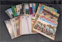 Vintage Record Albums (30 count).  Box