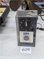 Miller Lite Lighted Clock