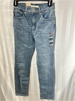 New Levi's 724 high rise straight jeans sz25