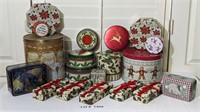 CHRISTMAS TIN COLLECTION WITH TOTE