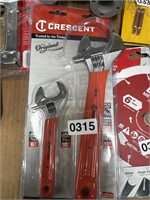 CRESCENT WRENCHES RETAIL $30