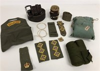 Canadian Military Belt and Accessories