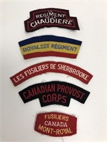Canadian Military Uniform Badges