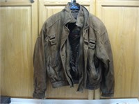 THINSULATE Leather Feel Jacket - Large