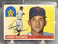1955 Harmon Killebrew Topps Rookie Baseball Card