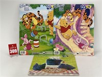 Winnie the Pooh (2) & Cookie Monster Puzzles