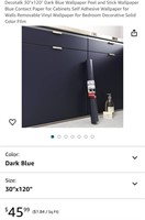 Dark Blue Wallpaper (Open Box)