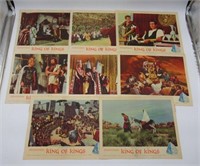 King of Kings 1961 61/204 Lobby Cards Set of (8)