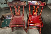 CHILDS ROCKER AND CHAIR